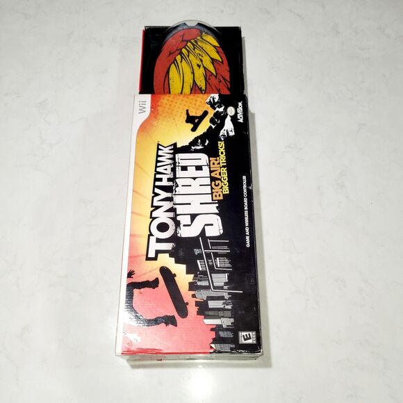 Wii Tony Hawk Shred Skateboard Bundle Game Dongle Wireless Board Controller NEW - Picture 11 of 12